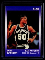 1990-91 Star David Robinson #5 David Robinson BK63