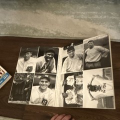 Baseball Immortals Americana Picture Postcard Booklet 1984
