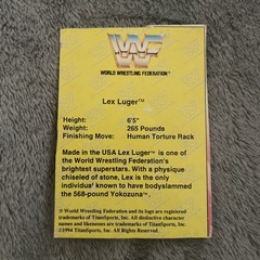 1994 WWF Just Toys Bend Ems Series 1 Lex Luger JusToys WWE Rare