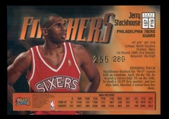 1997-98 Topps Finest – Rare Gold Jerry Stackhouse #157 Refractor /289
