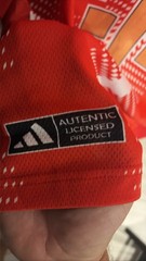 Adidas Bayern Munich 2024 2025 Home Soccer Jersey Red White Men Size XL