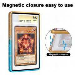 20PCS For BGS Graded Card Magnetic Metal Slab Protector Display Case Holder