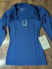 All Sport Couture NFL Womens Indianapolis Colts Red Zone Shirt NWT $90 XS