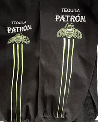 Tequila Patron NASCAR Scott Sharp Acura #9 Black/Blue Racing Jacket – Size 3XL