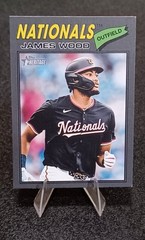 2026 TOPPS HERITAGE JAMES WOODS DARK GREY BORDER #295