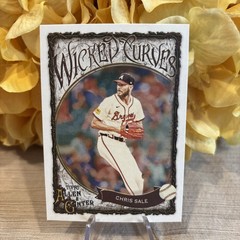 2025 Topps Allen & Ginter – Wicked Curves Chris Sale Atlanta Braves #WC-16