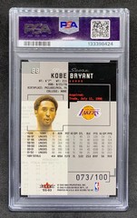 2002-03 Fleer Box Score KOBE BRYANT LA Lakers 1st Edition SP /100 #88 Mint PSA 9