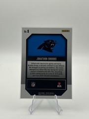Panini 2024 Prizm – Emergent #9 Jonathon Brooks RC Rookie Insert Panthers