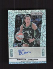 2025 Panini Prizm WNBA Bridget Carleton Throwback Signatures AUTO MOJO /25