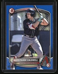 2025 Bowman Draft Slade Caldwell Blue 050/150 #BD-152 Arizona Diamondbacks