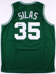 Paul Silas Signed Boston Celtics Jersey (JSA COA) 3×NBA Champ / Power Forward