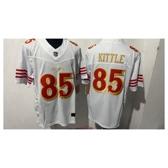 New SF 49ers 2025 F.U.S.E Rivalries Collection White Stitched Jersey Tariffs​==