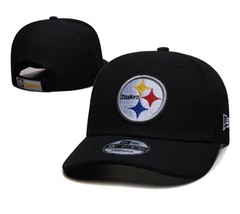 Pittsburgh Steelers New Era 9Fifty SnapBack Adjustable Hat Black Color US ship😺