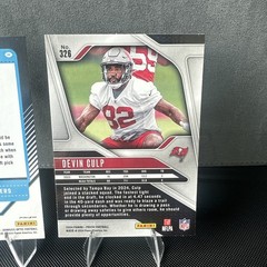Devin Culp 2-Card Lot Panini Prizm Optic Tampa Bay Buccaneers NFL