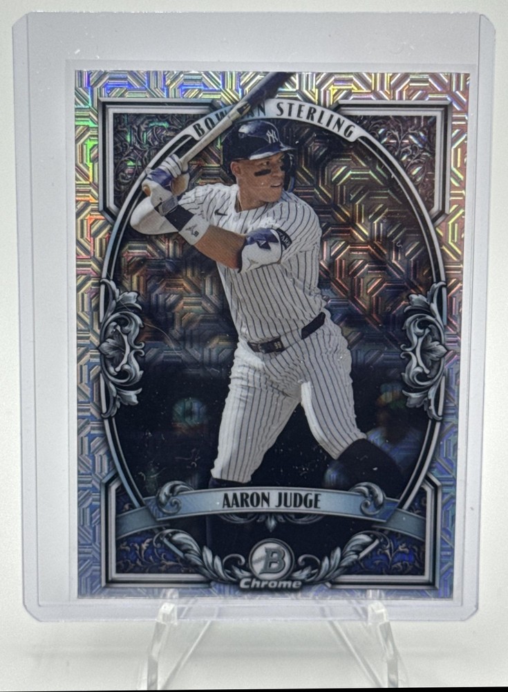 2026 Bowman Mega Box Aaron Judge #BST-4 Sterling Chrome Mojo Refractor Yankees