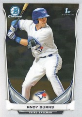 2014 Bowman Chrome Prospects Series 2 #BCP22 Andy Burns – BB