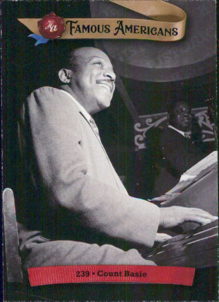 2021 Historic Autographs Famous Americans #239 Count Basie