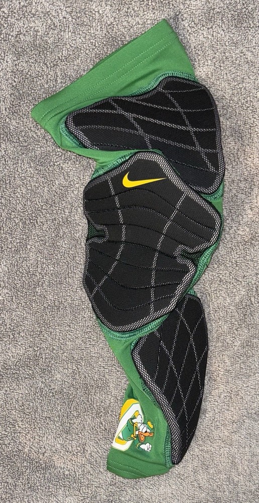 RARE OREGON DUCKS PE THROWBACK Nike Pro Hyperstrong Padded RIGHT Arm Sleeve L/XL
