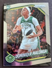 2025 Panini Prizm WNBA – Dominique Malonga #116 Silver Prizm (RC)