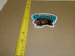 NBA Vancouver Grizzlies Original 1994 Team Decal–4.5&Prime;x3.5&Prime;