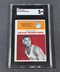 1961-62 Fleer – Oscar Robertson #36 (RC) – SGC 5