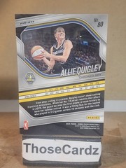 2025 Panini Prizm WNBA White Seismic Prizm #80 Allie Quigley