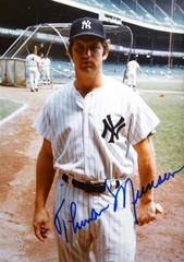 THURMAN MUNSON 8 1/2 X 11 GLOSSY SIGNED PHOTO REPRINT