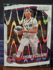 2025 Panini Prizm WNBA #1 Sydney Colson White Seismic Indiana Fever