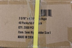 (2000) Humongous Hoard Semi Rigid Size 1 Grading Submission 3 5/16 x 4 7/8&Prime; Case