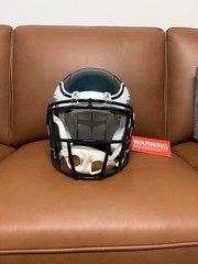 Brandon Graham Signed/Auto FS Authentic Eagles Helmet Beckett COA 4W781538