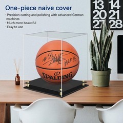 Basketball Display Case, Clear Acrylic Signed Basketball Case Stand Basketbal…