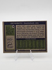 1972 Topps – Joe Namath #100 Jets