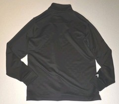 Antigua Quarter-Zip M Pullover Black Thursday Night Football Logo Quilted Front