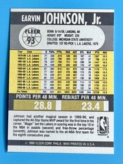 1990-91 Fleer #93 Earvin Magic Johnson MINT Los Angels Lakers Legend