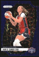 2024 Panini Prizm WNBA Prizms Blue Velocity #82 Karlie Samuelson – BSK