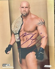 Bill Goldberg WWE WCW NWO Auto’d/Signed 8×10 Glossy Pic AFA Authentication