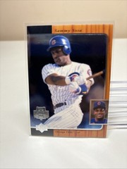 1996 SP Previews All-Star Fanfest SAMMY SOSA #8 Cubs SP