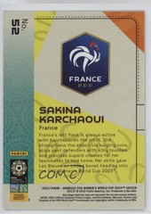 2023 Donruss FIFA Women&rsquo;s World Cup Pink 15/23 Sakina Karchaoui Rookie RC ux8