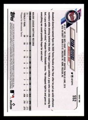 2021 Topps 70th Anniversary Limited Edition #552 Ryan Jeffers RC Minnesota Twins