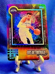 2025 Topps Match Attax Breakthough Ballers Holo Foil Victor Wembanyama #BB AR 🔥
