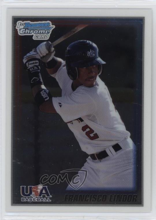 2010 Bowman Chrome USA Stars Francisco Lindor #USA-5 i5i