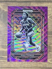 2023 Panini Prizm Isiah Thomas Indiana Lot (6) – Silver Green Purple Orange Ice