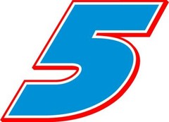 NEW FOR 2021 #5 Kyle Larson Racing Sticker Decal – Sm thru XL – various colors