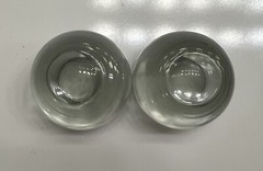 Pair of 2 Vintage 1970’s NFL St. Louis Cardinals Scotch Glasses – Smoked Gray