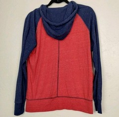 Women&rsquo;s Nike Heathered Red and Navy St. Louis Cardinals Zip Up Hoodie Size Large