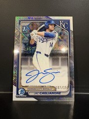 2024 Bowman Draft Chrome Jac Caglianone 1st HTA Choice Mojo Auto /150 #CPA-JC