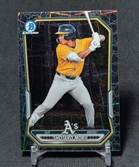 Shotaro Morii Chrome Laser Refractor Rookie RC 2026 Bowman Card BCP-48 Athletics