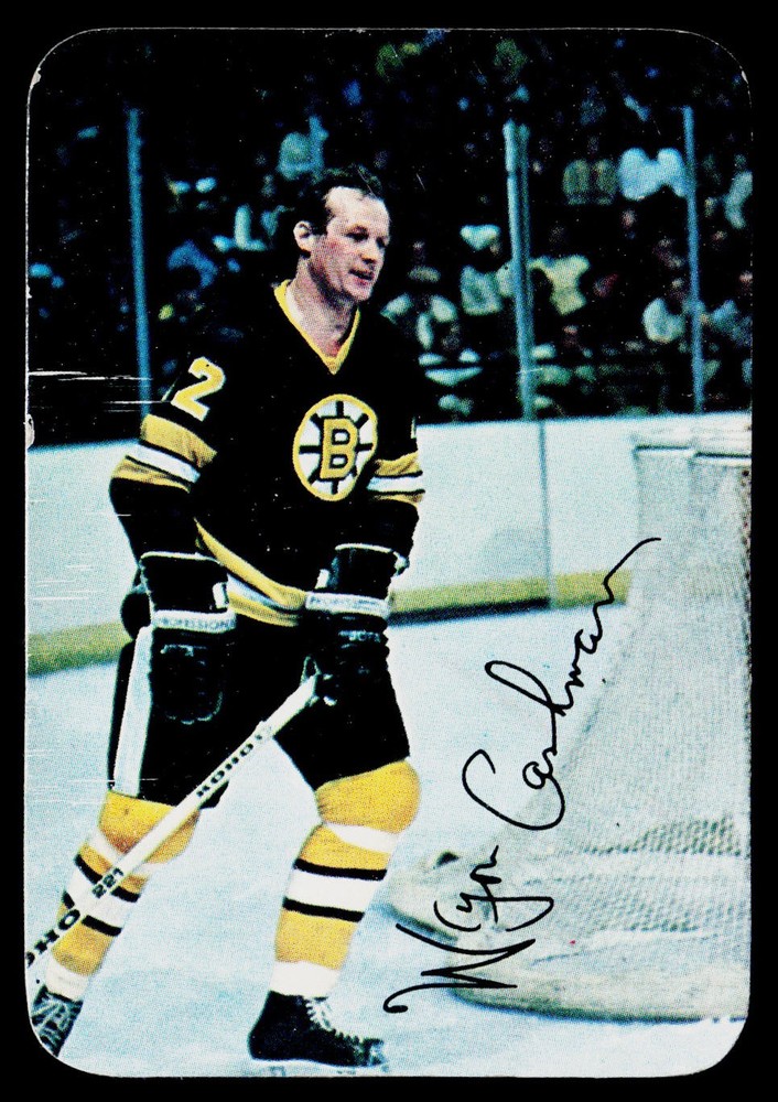 1977-78 Topps SET-BREAK #1 Wayne Cashman EX or Better, (HUCK&rsquo;S)