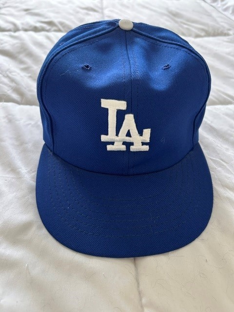Vintage 1970s Los Angeles Dodgers Annco Elastofit Hat