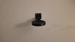 Football wall hanger.  3d printed from PLA+, display holder, mount, NFL, NCAA